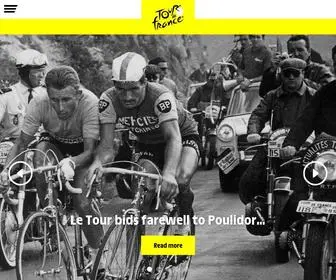 Letour.fr(Tour de France 2024) Screenshot