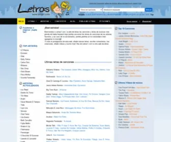 Letras1.com(Letras) Screenshot