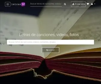 Letras10.co(Letras de Canciones) Screenshot