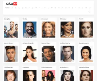 Letras10.com(Letras 10) Screenshot