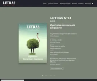 Letraslacanianas.com(Psiconálisis) Screenshot
