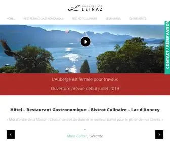 Letraz.fr(Hôtel à Annecy) Screenshot