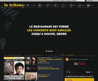 Letriton.com(Le Triton) Screenshot