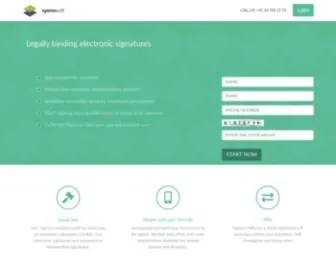 Lets-Sign.com(Legally binding electronic signatures) Screenshot