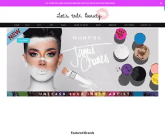 Lets-Talk-Beauty.co.uk(Lets Talk Beauty) Screenshot