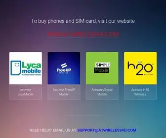 Letsactivatesim.com(Lets Activate SIM) Screenshot