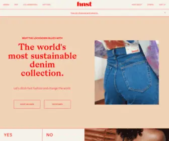 Letsbehonest.eu(HNST jeans) Screenshot