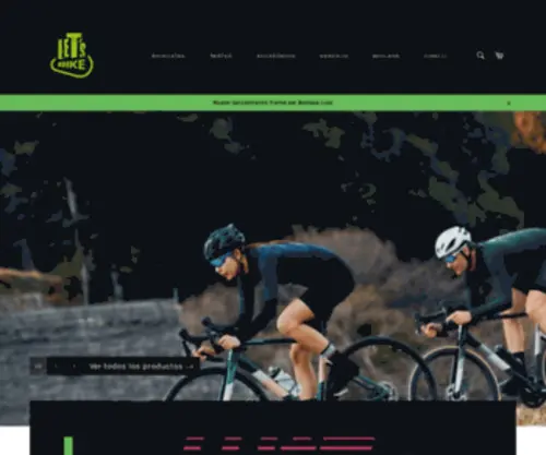 Letsbike.com.co(Let's Bike almacen multimarca de bicicletas en Bogotá) Screenshot