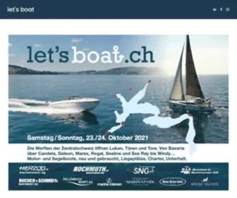 Letsboat.ch(Let's boat) Screenshot