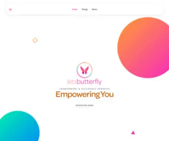 Letsbutterfly.com(Human) Screenshot