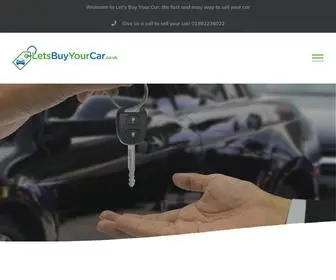 Letsbuyyourcar.co.uk(Quick Car Sales London) Screenshot