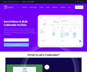 Letscalendar.com(Let&#039;s Calendar) Screenshot