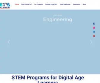 Letscreateacademy.com(STEM Programs) Screenshot