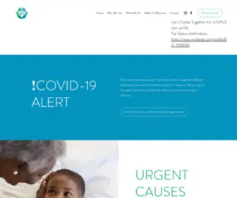 Letscreatenow.org(Let's Create Together) Screenshot