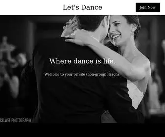 Letsdancestudios.com(Let's Dance) Screenshot