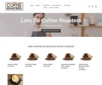 Letsdocoffeeroasters.com.au(Lets Do Coffee Roasters) Screenshot