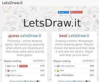 Letsdraw.it(Online drawing games) Screenshot