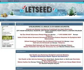 Letseed.net(Templateshares Special Edition) Screenshot