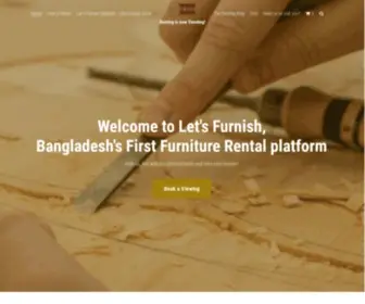 Letsfurnishbd.com(Let's Furnish) Screenshot