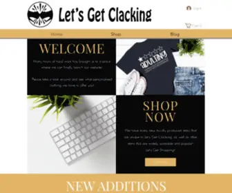 Letsgetclacking.com(Home of Kelly Rossouw) Screenshot