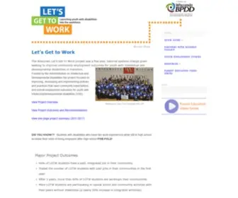 Letsgettoworkwi.org(Letsgettoworkwi) Screenshot