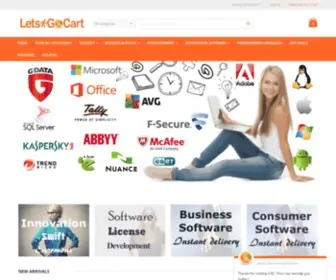 Letsgocart.com(LGC Buy Software Online) Screenshot