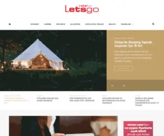 Letsgodergi.com(Etstur Let's Go) Screenshot