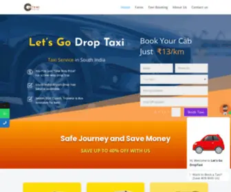 Letsgodroptaxi.in(Lets Go) Screenshot