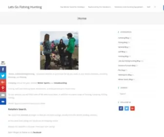Letsgofishinghunting.com(Outdoor Activities) Screenshot