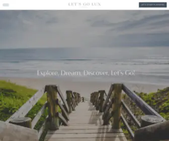 Letsgoluxtravel.com(Let's Go Lux) Screenshot