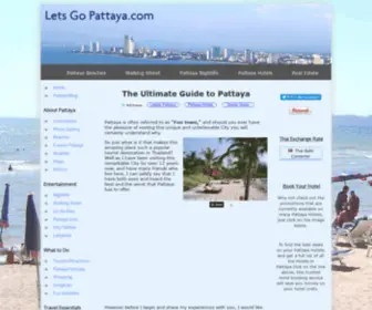 Letsgopattaya.com(This Pattaya Guide) Screenshot