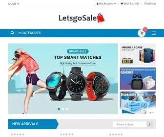 Letsgosale.com(Online shopping for women and men's fashion shoes) Screenshot