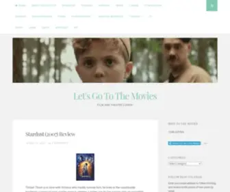 Letsgotothemovies.co.uk(Film and Theatre Lover) Screenshot