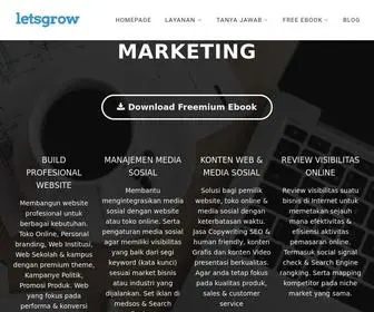 Letsgrow.id(Solusi Sumber Daya Digital Marketing) Screenshot