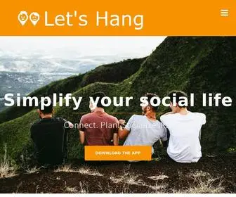 Letshang.co(Socialize IRL) Screenshot