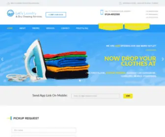 Letslaundry.com(Lets Laundry) Screenshot