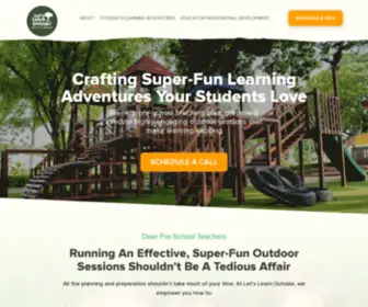 Letslearnoutside.com(Letslearnoutside) Screenshot