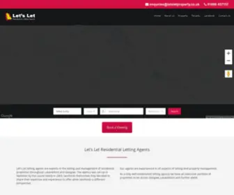 Letsletproperty.co.uk(Lets Let) Screenshot