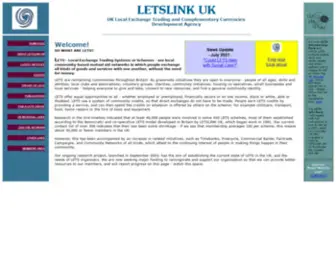 Letslinkuk.net(LETS Link UK) Screenshot