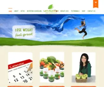 Letsnutrition.com(Let's Nutrition) Screenshot