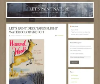 Letspaintnature.com(Hiking & Painting in Nature) Screenshot