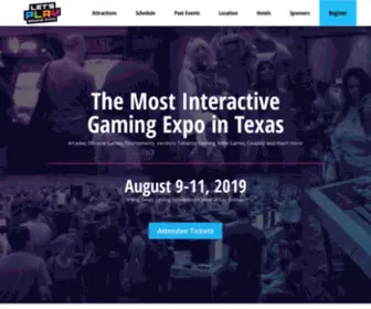 Letsplaygamingexpo.com(Честный) Screenshot