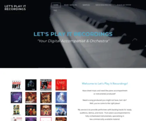 Letsplayitrecordings.com(LET'S PLAY IT RECORDINGS) Screenshot