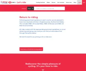 Letsride.co.uk(Let's ride) Screenshot