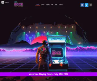 Letsrockliverpool.com(The Retro Festival) Screenshot