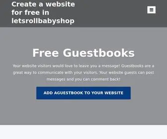 Letsrollbabyshop.com(Create a website for free in letsrollbabyshop) Screenshot