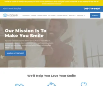 Letssmiledental.com(Let's Smile Dental) Screenshot