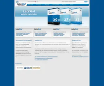 Letsstat.nl(LetsStat Web Analytics Website Statistieken) Screenshot