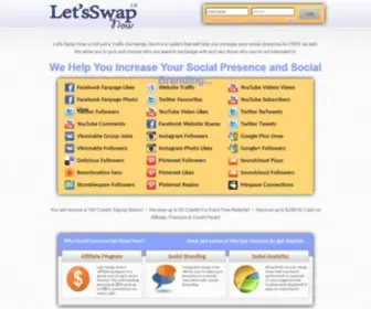 Letsswapnow.com(Lets Swap Now) Screenshot