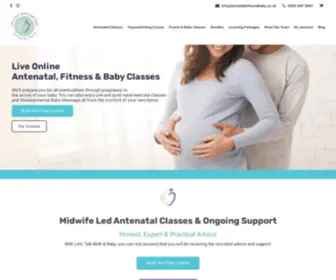 Letstalkbirthandbaby.co.uk(Live Online Antenatal) Screenshot